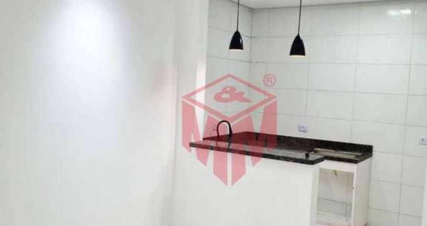 Apartamento com 2 dormitórios à venda, 39 m² por R$ 275.000 - Jardim Cristiane - Santo André/SP