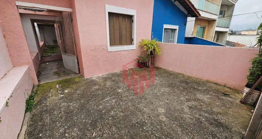 Casa com 1 dormitório para alugar, 62 m² por R$ 1.336,27/mês - Demarchi - São Bernardo do Campo/SP