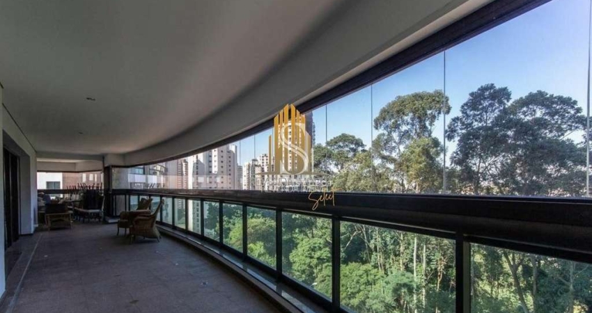 EDIFÍCIO COM 3 DORMITÓRIOS, 3 SUITES, 5 BANHEIROS, 1 VAGA DE GARAGEM COM 267M²  NA VILA ANDRADE - SP