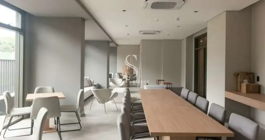 Condomínio modo Pompéia - Apartamento de 46m² com 2 dormitórios, 1 banheiro e 1 vaga.