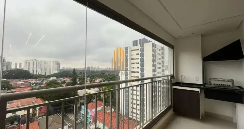 Living Unique na Chácara Santo Antônio, Apartamento de 76m² com 3 dormitórios, 1 suíte e 1 vaga.