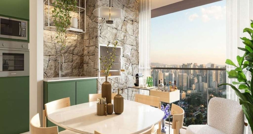 EDIFICIO MUNDO APTO CAMPO BELO - APARTAMENTO DE 34m² COM 2 DORMITÓRIOS, 1 BANHEIRO E NÃO POSSUI VAGA