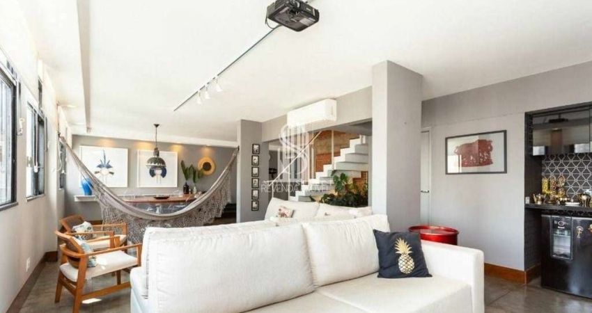 Apartamento duplex em Perdizes, 220 m² com 3 dormitórios e 2 vagas Condomínio Rossi Tagipuruo na Bar