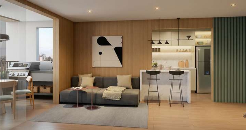 EDIFÍCIO SONETO CASEMIRO EM MIRANDÓPOLIS - DUPLEX DE 173M² COM 3 SUÍTES, 2 SALAS E 2 VAGAS.