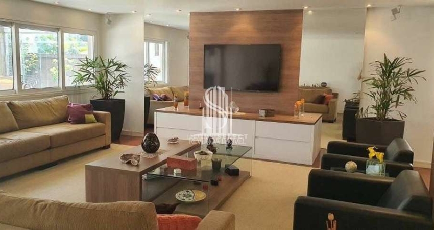 Chácara Monte Alegre - Sobrado de 450m² com 4 dormitórios  sendo 2 suites e 4 vagas
