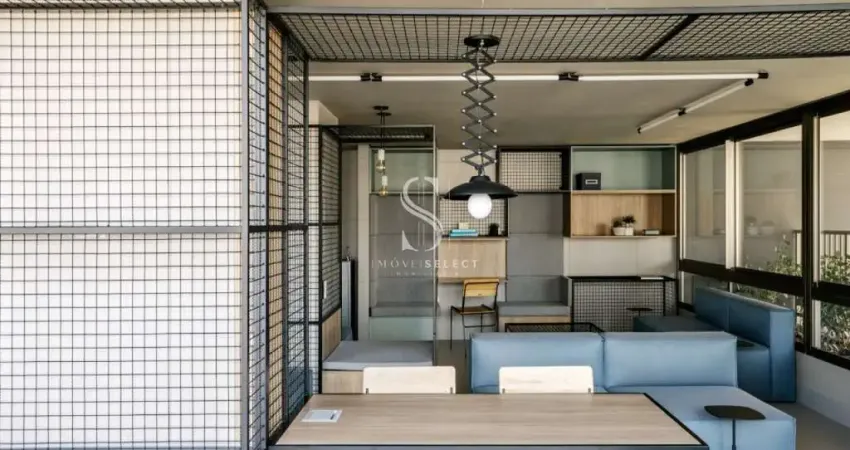 Condominio On Melo Alves Cerqueira Cesar, Studio de 32m² com 1 dormitório, varanda, sem vaga.