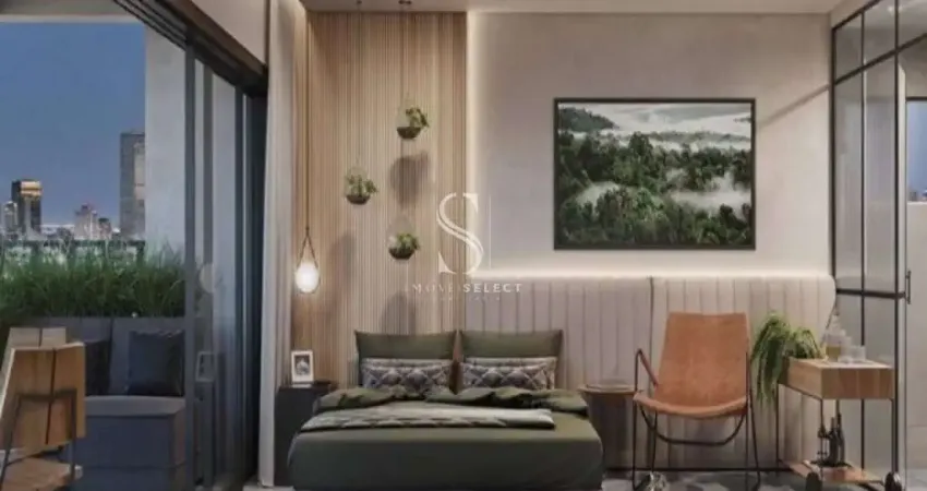 Condominio On Loefgreen na Vila Clementino, Studio de 30m² com 1 dormitório, varanda, sem vaga.