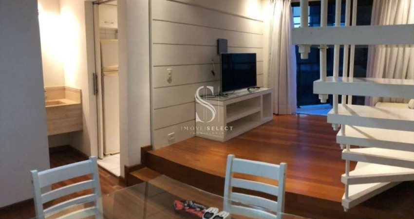 EDIFICIO DUPLEX LIFE ITAIM- APARTAMENTO DUPLEX DE 70m² COM 1 DORMITÓRIO SUITE E 1 VAGA Á VENDA