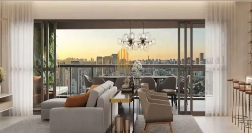 EDIFICIO ARKADIO EZ BY OTT, BROOKLIN- APARTAMENTO DE 180m² COM 4 DORMITÓRIOS, 4 SUITES E 3 VAGAS Á V