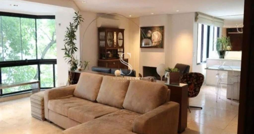 EDIFICIO MAISON D OR, MOEMA- APARTAMENTO DE 172m² COM 4 DORMITÓRIOS, 3 SUITES E 2 VAGAS Á VENDA