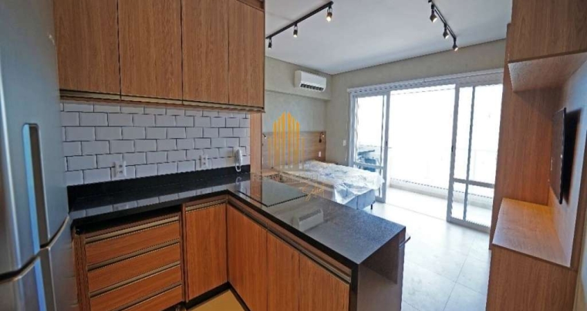 Condomínio Landing, Campo Belo-  apartamento de 42m² com 1 dormitório, 1 banheiro e 1 vaga á venda