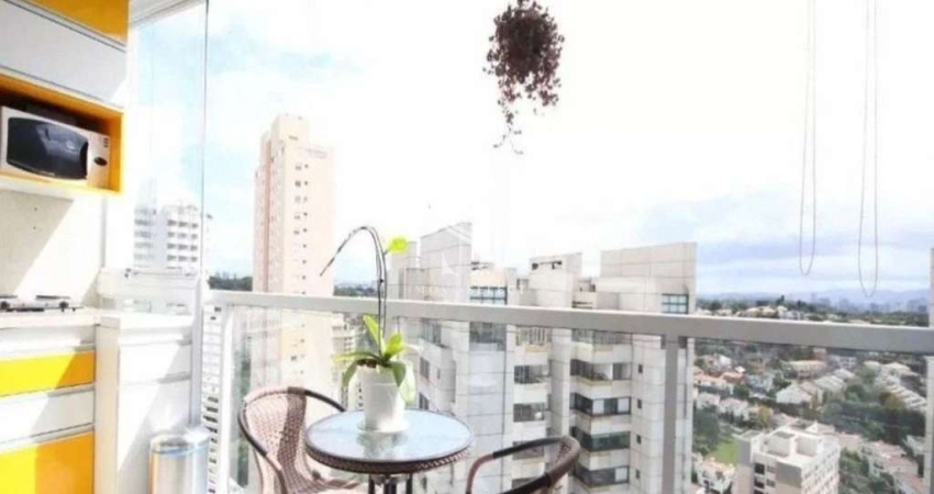 EDIFICIO VIZ PONTE ESTAIADA, REAL PARQUE- APARTAMENTO DE 35m² COM 1 DORMITÓRIO, 1 BANHEIRO, VARANDA