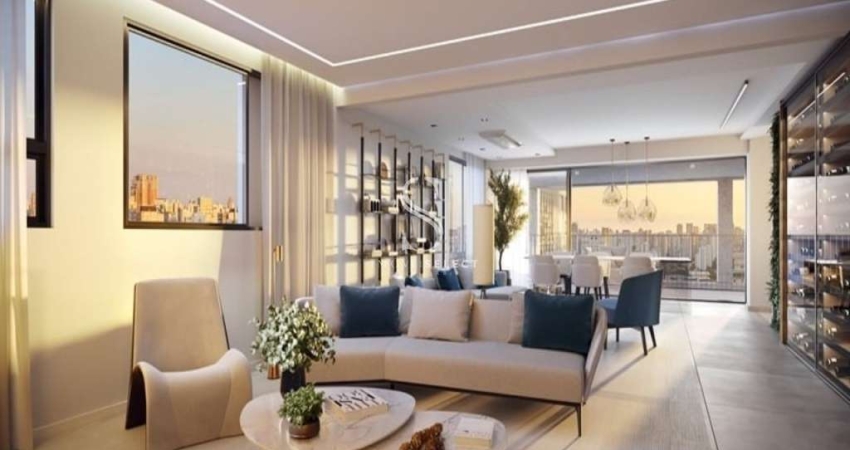 Condominio Unlimited Homes na Vila Olimpia, Apartamento de 217m² com 4 suítes, 3 vagas.