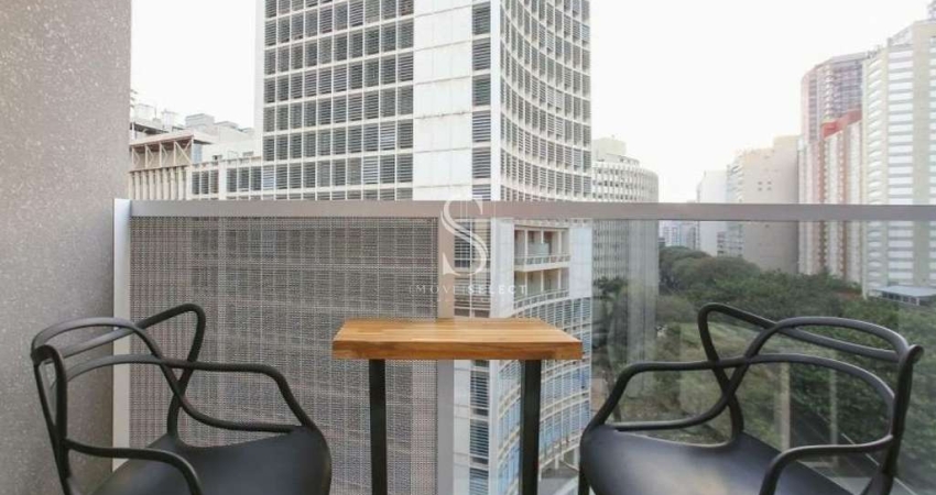 SETIN DOWNTOWN  - Apartamento de 20m² - sendo um studio de 1 quarto, cozinha e banheiro - CONSOLAÇÃO
