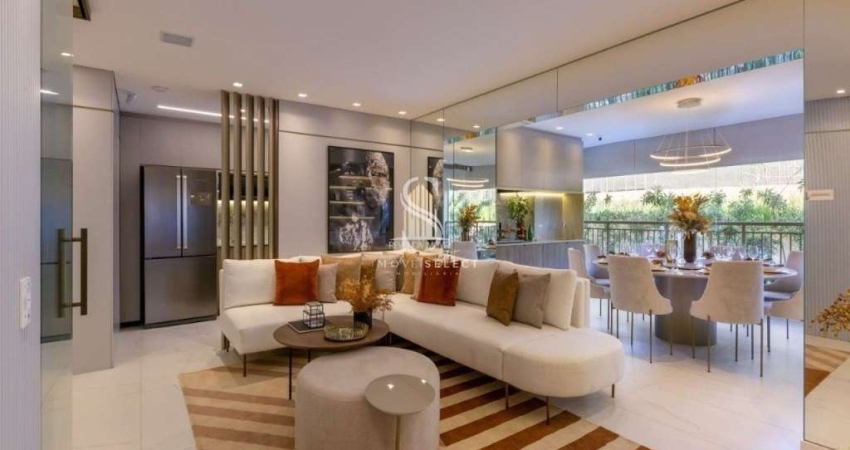 Condomínio Living Wellness Aclimação, Apartamento de 125m² com 3 suítes, 2 vaga.