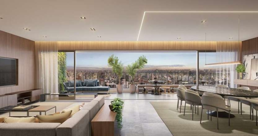 Metropolitan Vila Nova by Helbor na Vila Nova Conceição, Studio de 37m² com varanda, sem vaga.