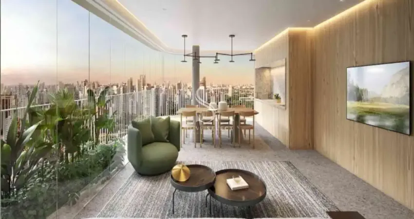 Condominino Península Vila Madalena em Pinheiros, Apartamento de 154m² com 3 suítes e 2 vagas.