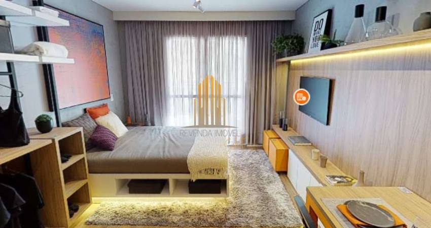 CONDOMÍNIO HELLO HIGIENÓPOLIS - STUDIO DE 30M² COM VARANDA.