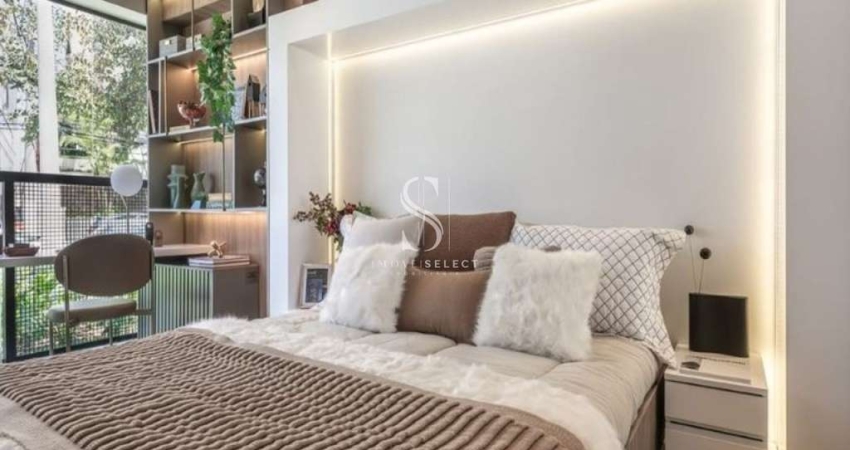 Condomínio Level Brooklin - Santo Amaro , Apartamento de 57,15m² com 2 dormitórios,  1 suíte, 1 vaga