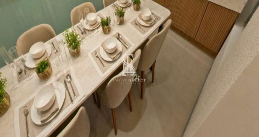 CONDOMÍNIO MODERN CAMPO BELO - APARTAMENTO DE 54M² COM 2 DORMITÓRIOS, SUÍTE, 2 BANHEIROS E VARANDA.