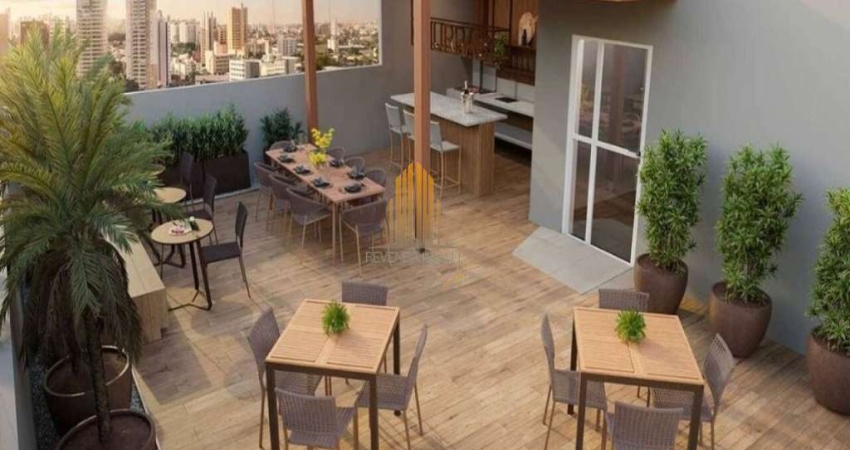Condomínio My One Estação Campo Belo no Brooklin, Apartamento de 66m² com 2 dormitórios, terraço, se