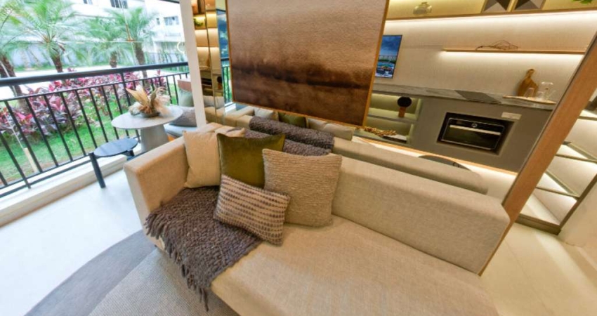 Condomínio Nex One Arthur Prado em Bela Vista, Studio NR de 43m² com 1 dormitório, 1 banheiro, terra