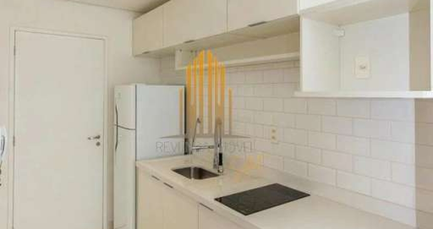 Condominio You Central Park. Studio com 23m² Um dormitório, banheiro social e terraço. Na Consolação
