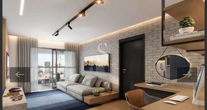 Condomínio Haute Brooklin, Santo Amaro - Studio de 27,73m² com 1 dormitórios e 1 banheiro