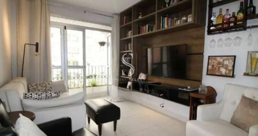 Cond. Santa Filomena II, apartamento de 50m² com 1 suíte, 1 vaga no Brooklin. Cond. Santa Filomena I