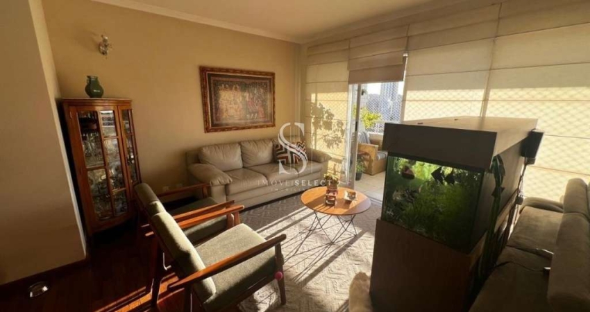 CONDOMINIO VILLAGGIO ARANDU, BROOKLIN- APARTAMENTO DE 117m² COM 3 DORMITÓRIOS, 1 SUITE E 2 VAGAS Á V