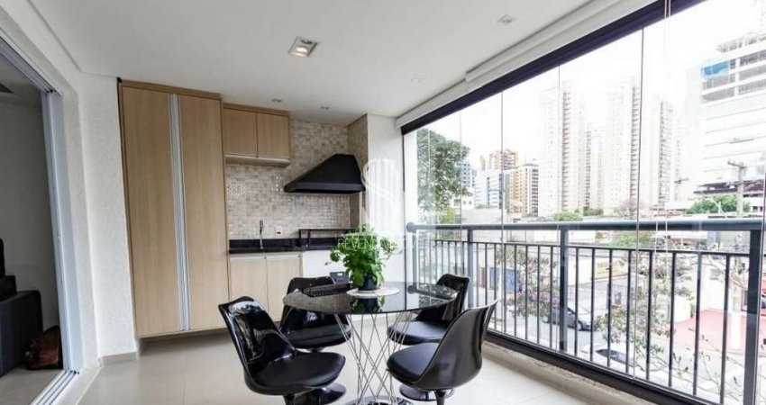 Brasiliano Brooklin apartamento à venda de 64m² com 2 dormitórios sendo 1 suíte e 1 vaga de garagem