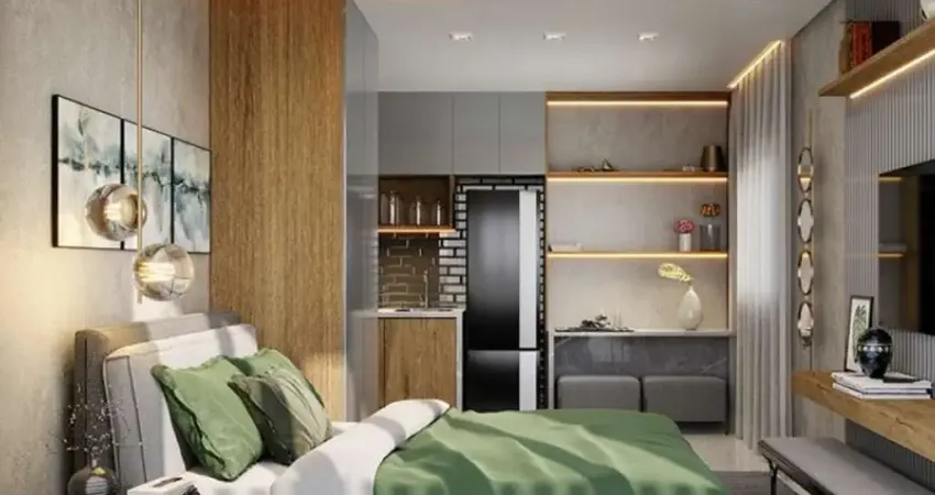 Condomínio Need Jardins, Studio Residencial à venda de 26m² com 1 dormitório, terraço, sem vaga.