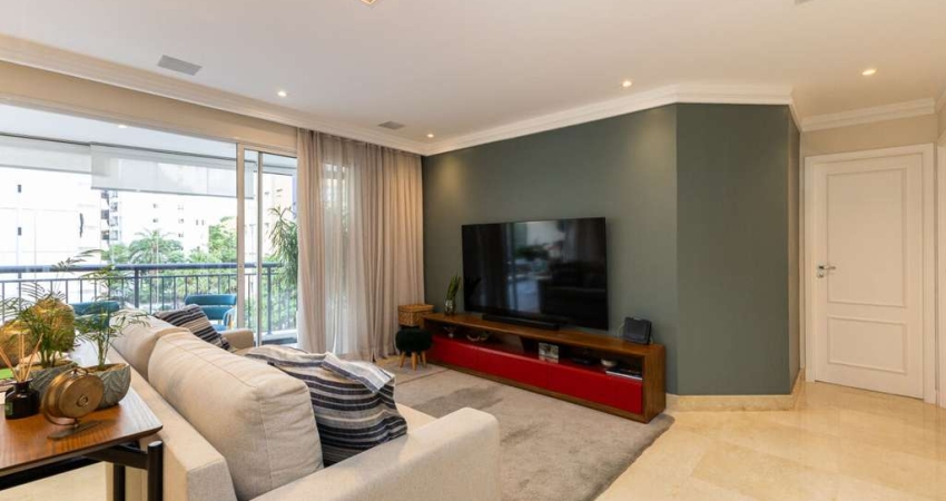CONDOMÍNIO VILLA BORGHESE EM ITAIM BIBI - APARTAMENTO DOMITÓRIOS 3 SUÍTES E 3 VAGAS.