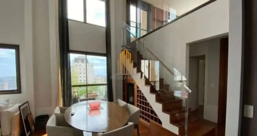 Condomínio Duetto Jardins no Jardim Paulista, Cobertura Duplex de 178m² com 3 dormitórios, 2 suítes,