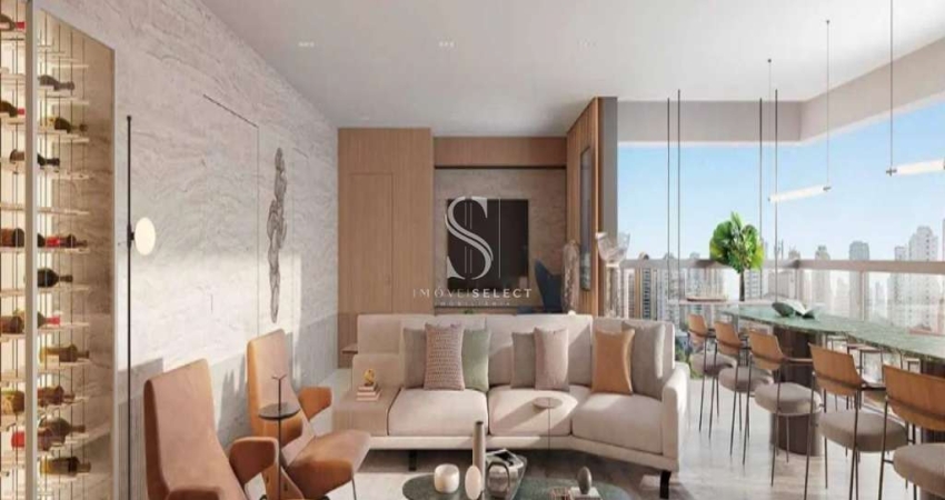 CONDOMÍNIO ATMOS MOEMA - COBERTURA DUPLEX DE 345M² COM 4 SUÍTES, SALA AMPLA, 6 BANHEIROS E TERRAÇO .