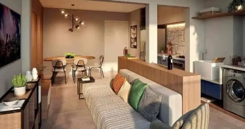 Condomínio Praça Saúde, Apartamento de 57m² com 1 suíte, 1 vaga.