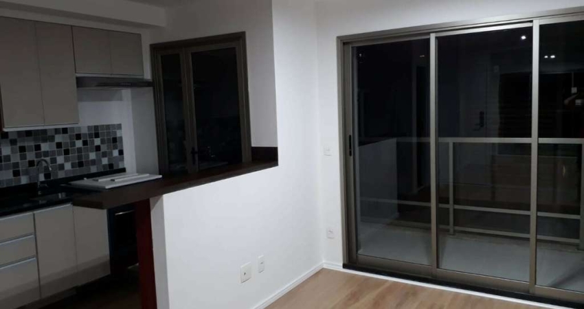 Condomínio Meet Sp Home em Pinheiros, Apartamento de 44m² com 1 suíte, 1 vaga.