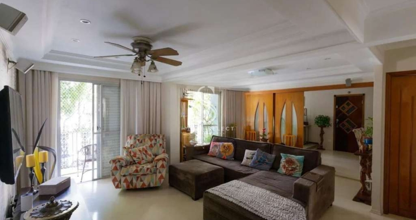 Condomínio Monica em Campo Belo - Apartamento de 172m² com 3 dormitórios, suíte e 2 vagas.