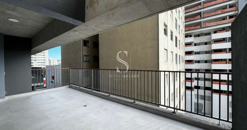 Condomínio La Vida Estilo Barroco em Santo Amaro - Apartamento de 54m² com 2 dormitórios e varanda.