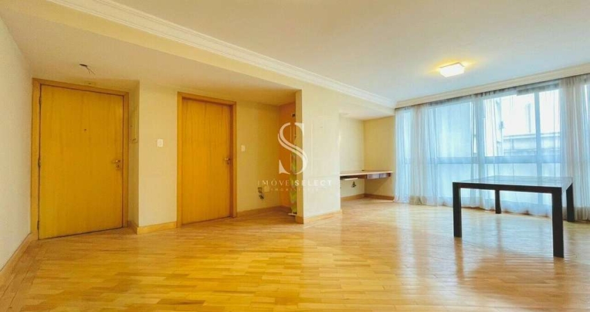 Condominio Ivai em Cerqueira César, Apartamento de 102m² com 2 dormitórios, 1 vaga.