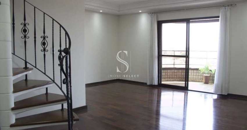 Condomínio Pegasus na Saúde, Cobertura Duplex de 320m² de 320m² com 3 suítes, 4 vagas.