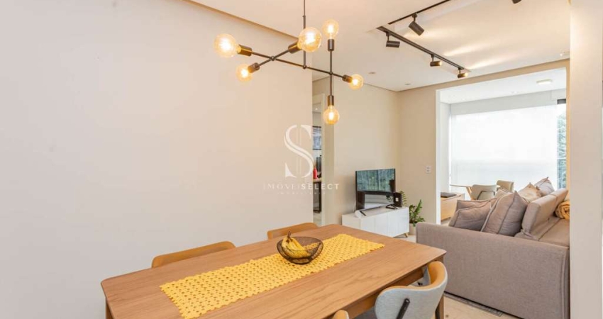 Condomínio Living Connect no Sacomã, Apartamento de 59m² com 2 dormtiórios, 1 suíte, 1 vaga.