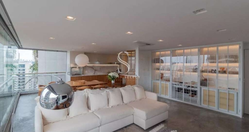 Condomínio O Parque Brooklin - Apartamento de 167m² com 3 suítes, sala ampla e 3 vagas.