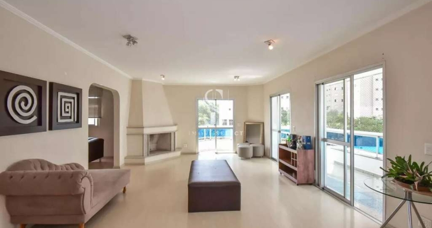 Condomínio Maison Cheverny em Morumbi - Apartamento de 200m² com 4 dormitórios, 3 suítes e 3 vagas.