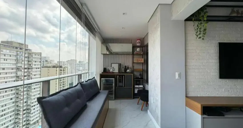 Chez Vouz, Apartamento de 75m² com 2 quartos  sendo 1 suite, 1 vaga em  Moema