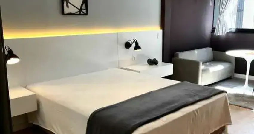 Vn Casa Gomes de Carvalho na Vila Andrade, Studio Mobiliado à venda de 28m² com 1 vaga.
