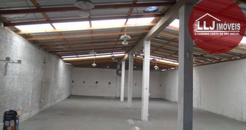 Excelente barracão 380m2, terreno 500 m2, regiao alta R  750 mil prox linha verde