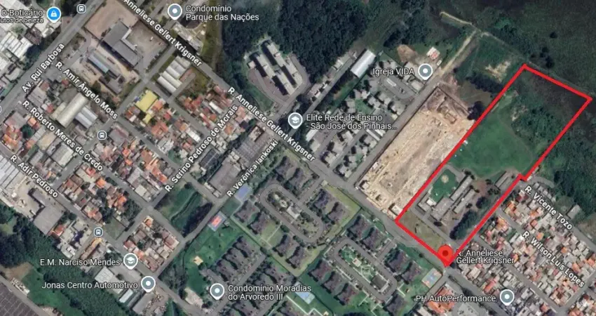 Terreno zr-4 - área em são josé dos pinhais - terreno residencial