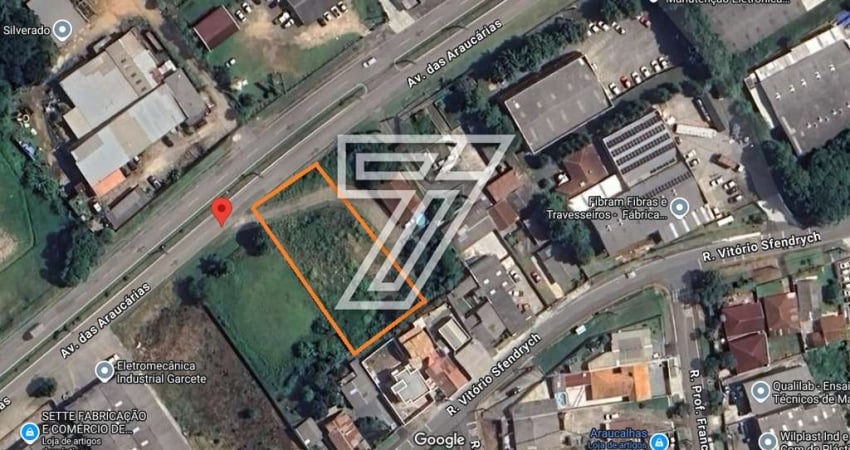 Terreno comercial à venda na Avenida das Araucárias, 53, Barigui, Araucária