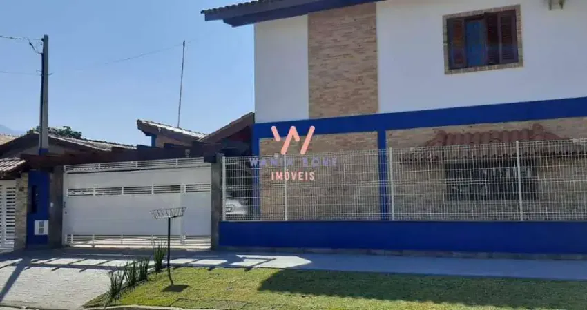 Sobrado Alto Padrão 50m da Praia, com 4 suítes, 437m², à venda por R$ 2.200.000 - Jardim Capricórnio - Caraguatatuba/SP